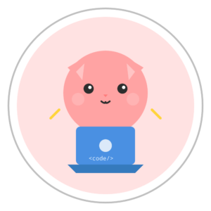Cute Coding Kitten