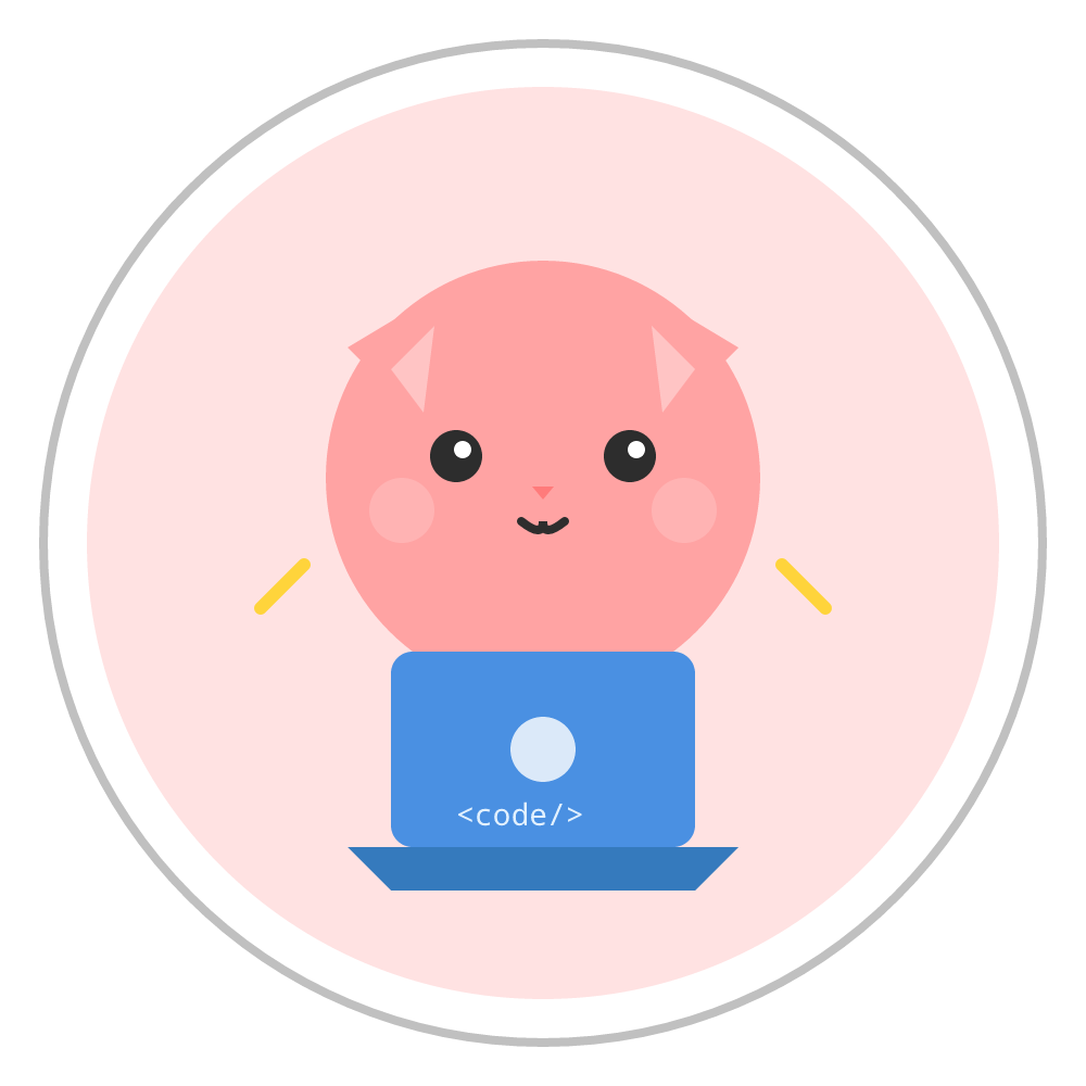 Cute Coding Kitten